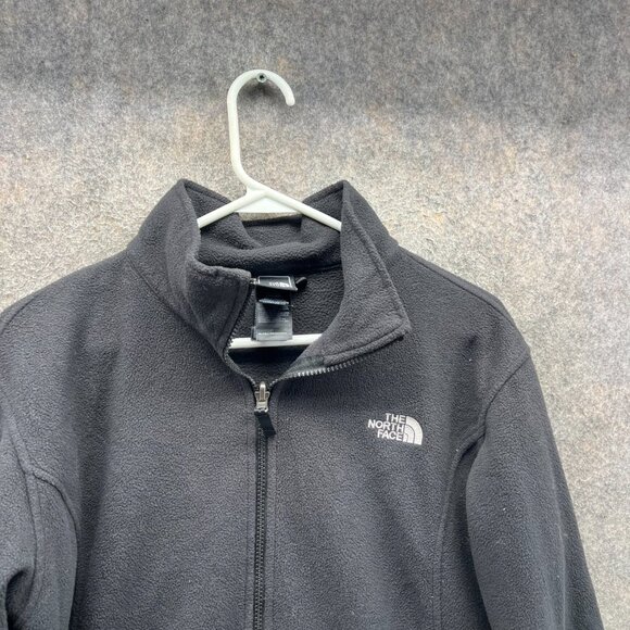 The North Face Jacket Boys XL 18/20 Black Full Zip Outdoor Warm Denali Fleece - Picture 3 of 12